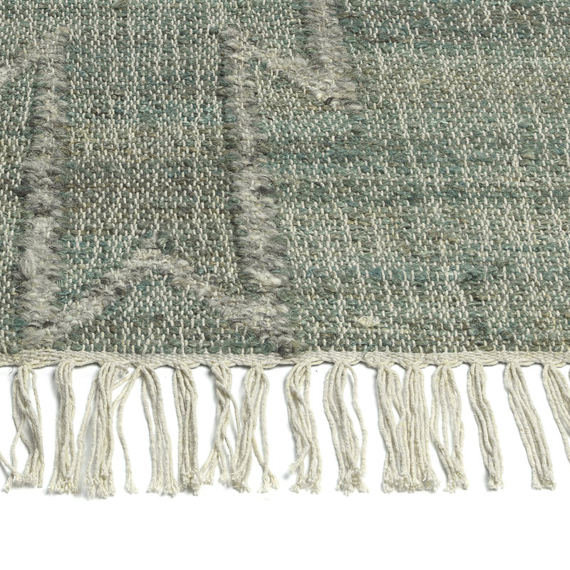 Kaleen Handmade Flatweave Jute/Sisal Seafoam Rug Wayfair